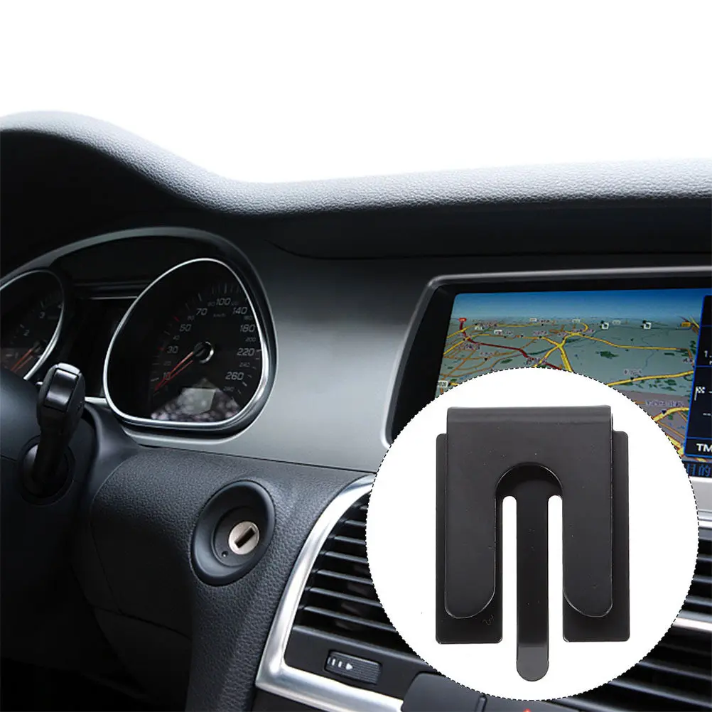 6Pcs Car Radio Microphone Holder Universal Metal Mic Clip Mount Cb Radio Mic Bracket Suspension Microphone Suspension for Radios