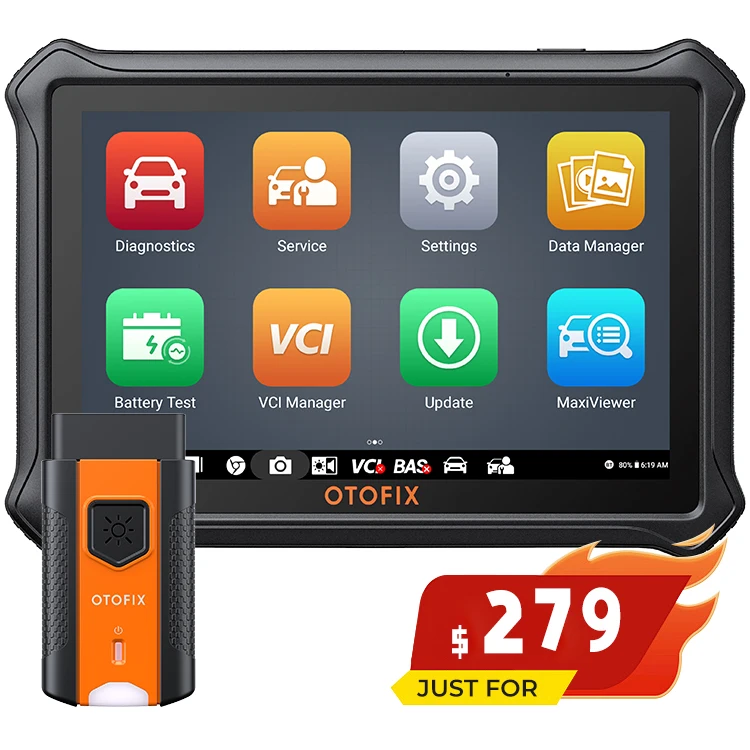 Otofix Authorized Shop D1 Lite Car Diagnosis ob d2 Vehicle Automotive Diagnostic Machine Scanner Tools For All Cars