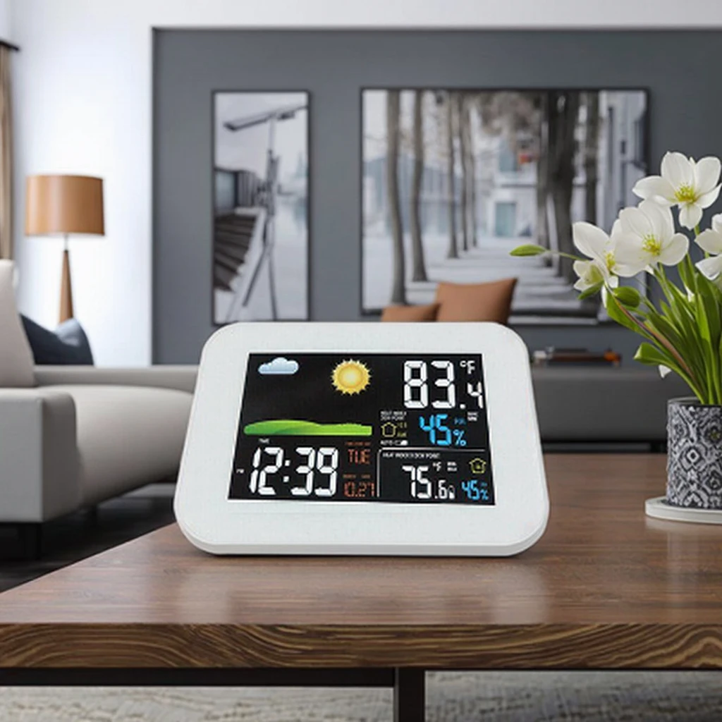 

Colorful Wireless Temperature Instruments Weather Station (AW005)