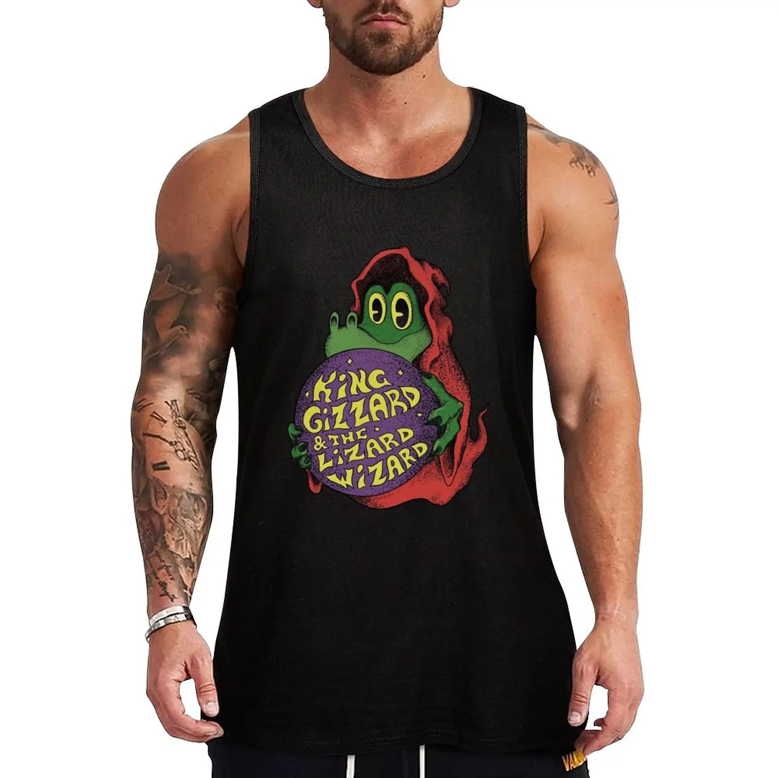 King Gizzard And The Lizard Wizard Tank Top Basic Tank Top Soft Breathable Casual Daily Wear