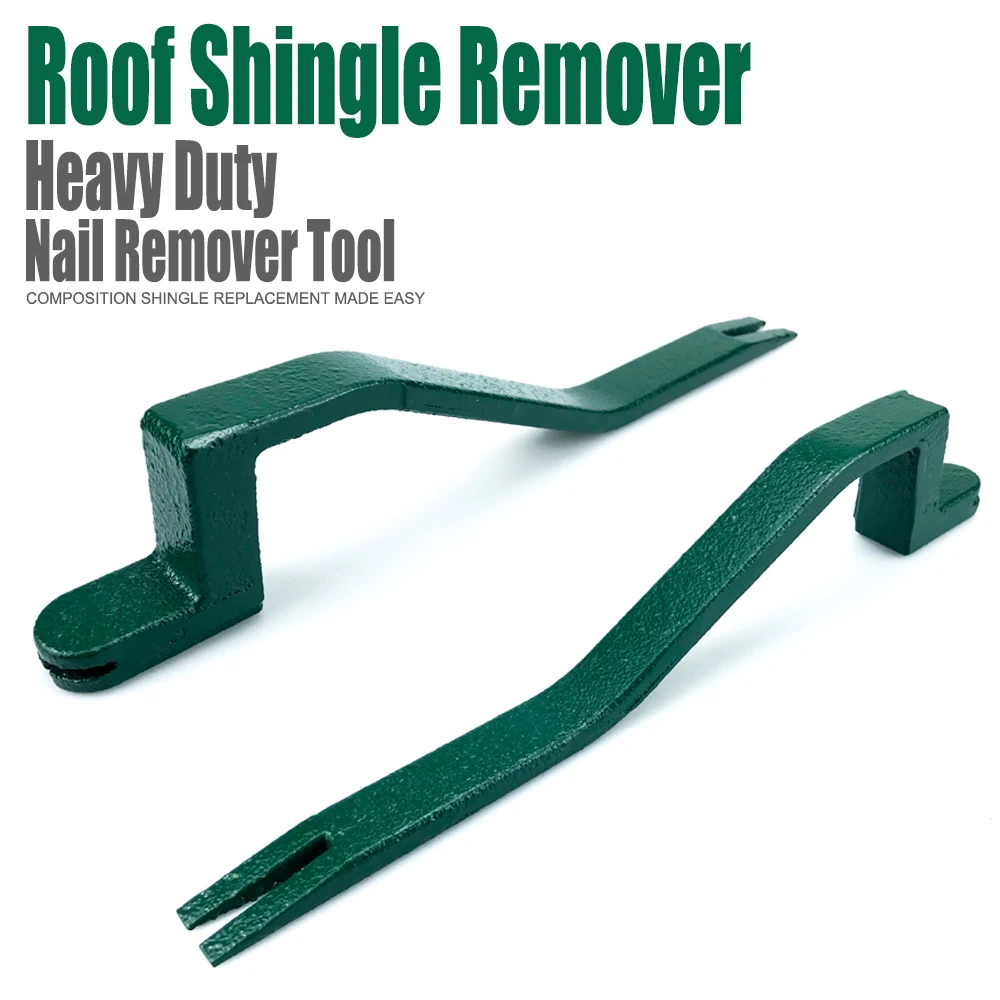 Roof Shingle Remover Heavy Duty Nail Remover Tool DIY Snake Shape Portable Roofing Installation and Removal Tool