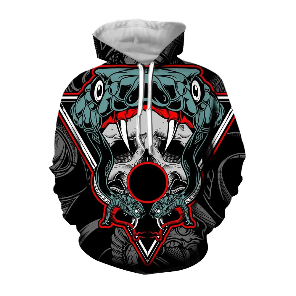 Jumeast 3D Halloween Demonic Hoodie Men Fashion Clothing Streetwear Mens Casual Hoodies Oversize High Quality Clothes Pullover