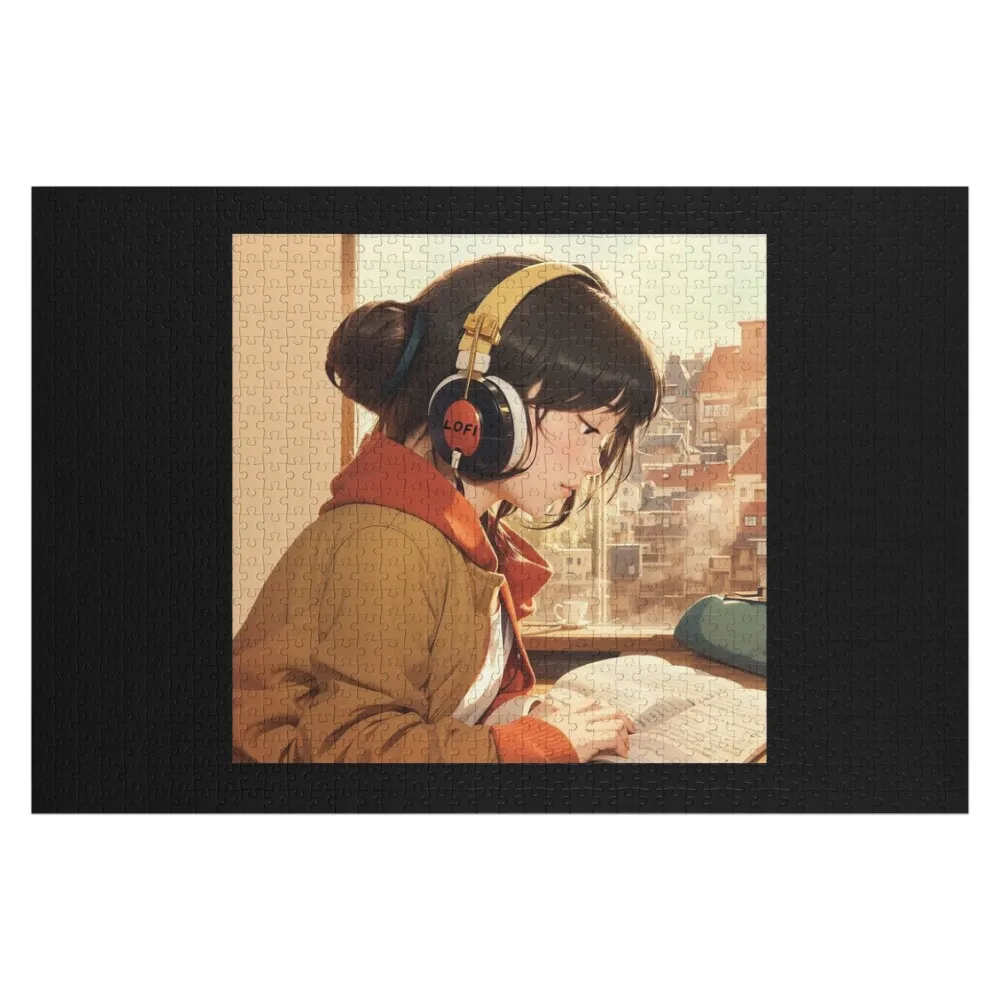 Lofi Girl Jigsaw Puzzle Personalized Jigsaw For Kids With Personalized Photo Custom Wooden Gift Puzzle