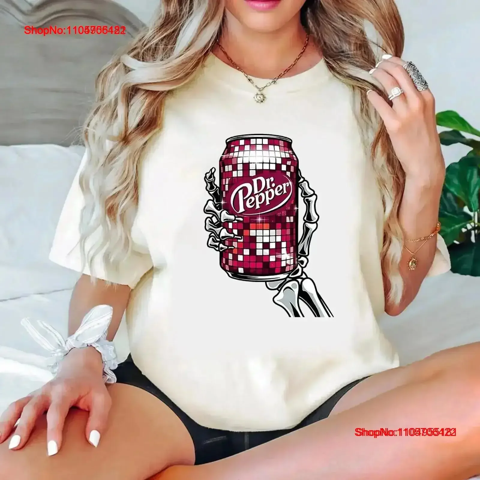 Dr Pepper Skeleton hand shirt Funny T Trendy I need vintage Washed Versatile streetwear Comfortable Casual Soft Stylish