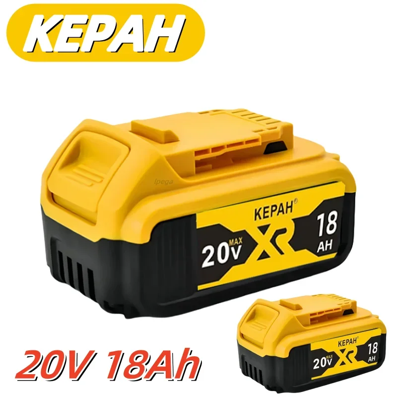 

New 100% Original 18000mAh 20V for Dewalt Power Tool lpega Battery DCB206 20V 18.0Ah Battery DCB206 20V Battery DCB205 DCB204-2
