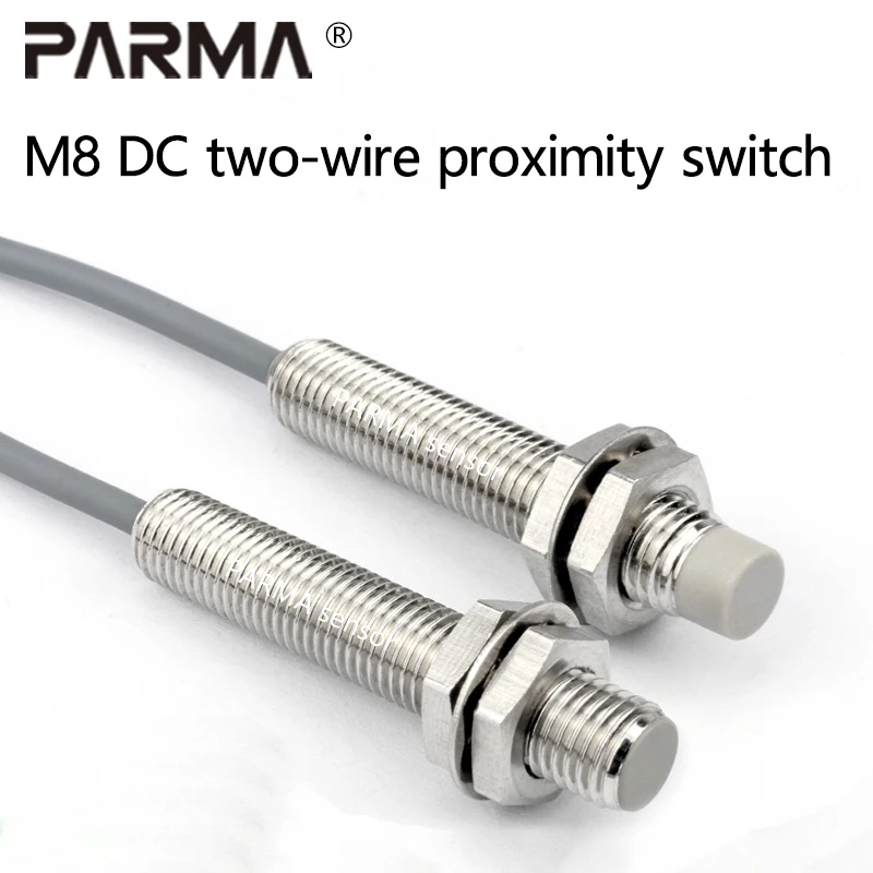 

M8 proximity switch two-wire DC 24V DC12V 8mm diameter metal induction switch sensor