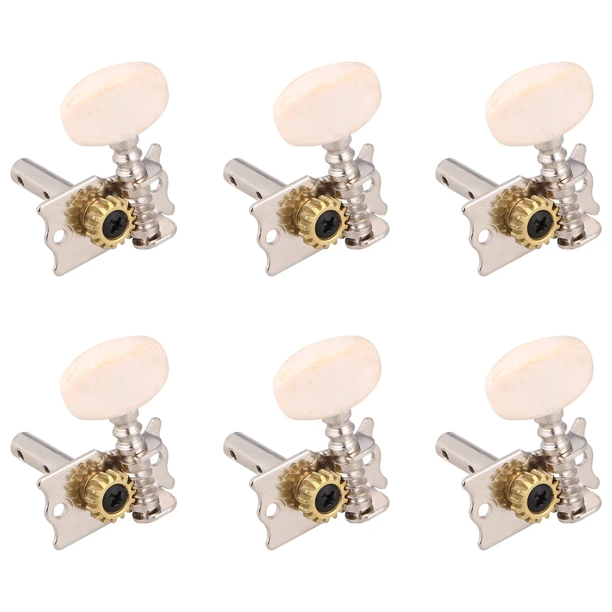 

6 PCS Guitar String Reel Acoustic Tuners Pegs Tuning Knob Tool Machines Ukulele