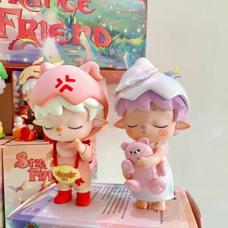 

Mimi Strange Friends Series Genuine Blind Box - Trendy Handmade Doll Ornament For Girls Children'S Mystery Toy Gift