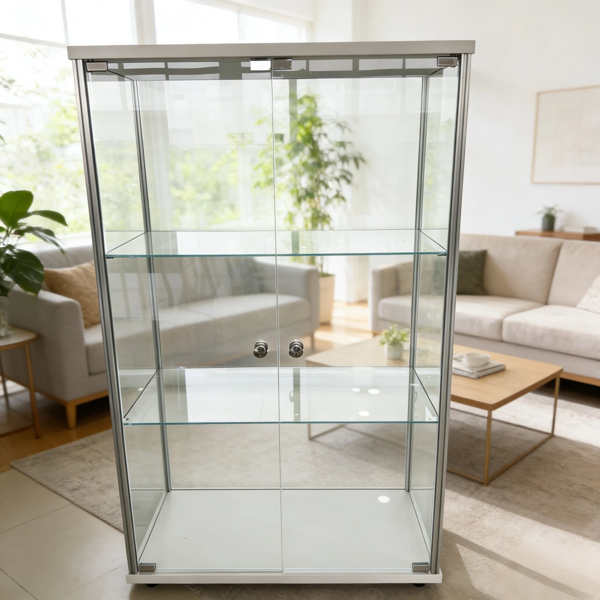 Dust-proof Glass Display Cabinet