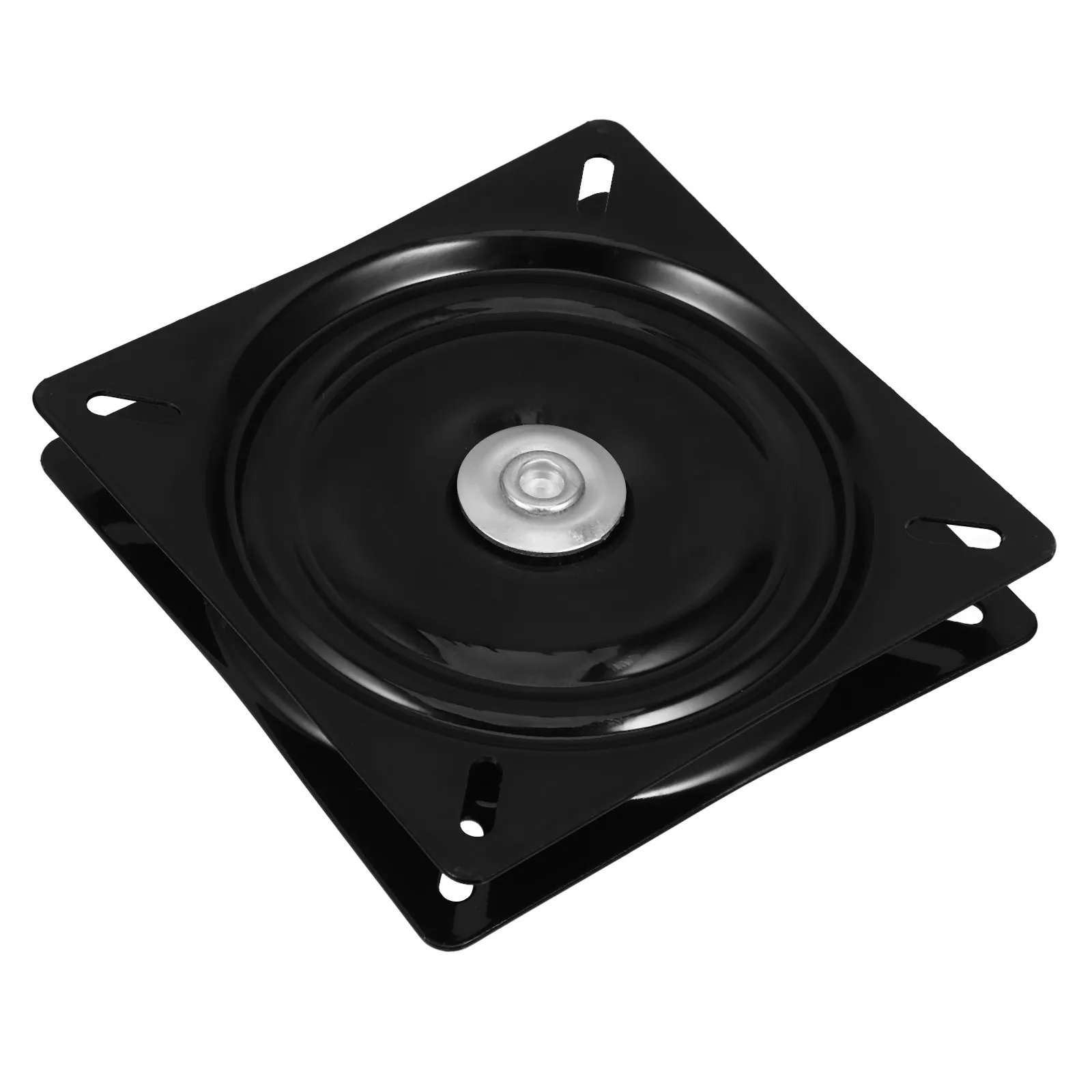 Table Turntable 6 Inch 160x20mm Black Heavy Duty Swivel Base Chair Rotation 360 Degree Mounting Plate Bar Stool Replacement