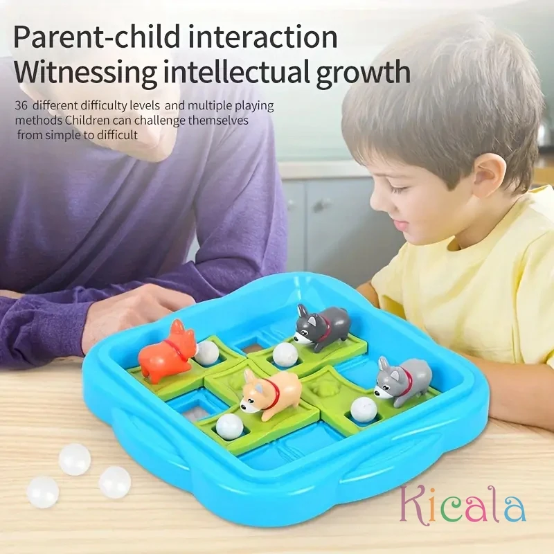Board Game For Kids Logic Thinking Training Parent-Child Interactive Motessori Puzzle Game Toys For Birthday Christmas Gifts