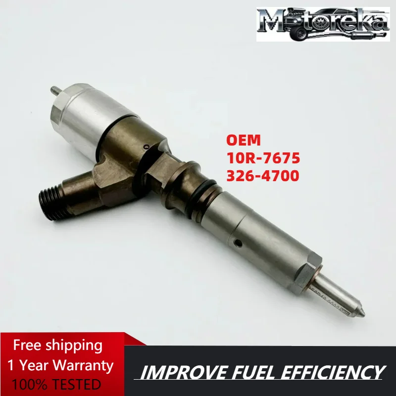 

Reliable FOR CAT C6.4 320D E320D OEM 10R-7675 326-4700 Diesel Injector