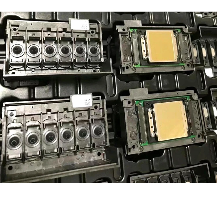 رأس الطابعة الرقمية الاقتصادية اليابانية XP600/F1080 لأقمشة القمصان طباعة الحيوانات الأليفة النافثة للحبر 100% رأس الطباعة الأصلي EPS