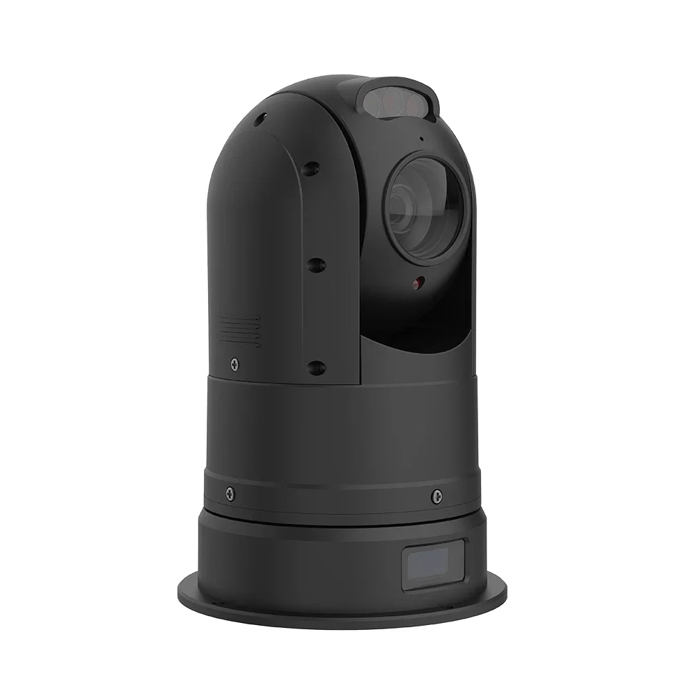 Mini Vehicle-Mounted PTZ Camera S100-C 2MP 10X Zoom 80m IR Distance for Small Vehicles & Micro Electric Patrol Cars