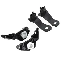 4xCar Front Headlamp Repair Kit Bracket Clip Right+Left Headlight Repair Brackets For BMW E60/E61/525i/530i/540i/545i/550i