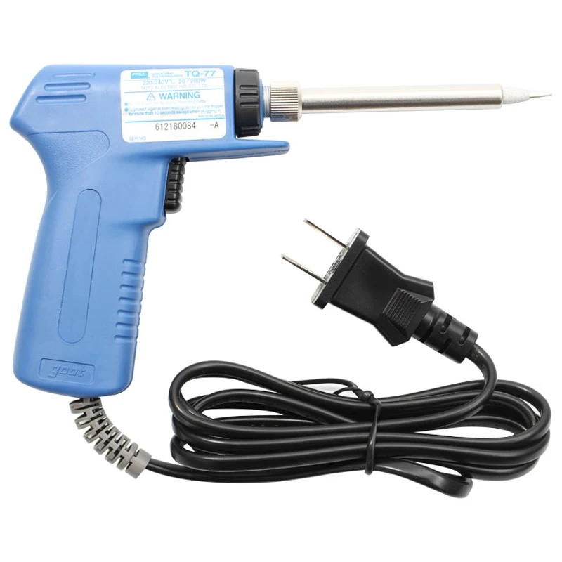 220V TQ-77 high-power soldering iron dual-power fast heating soldering iron 20-200W internal heat repair welding tool