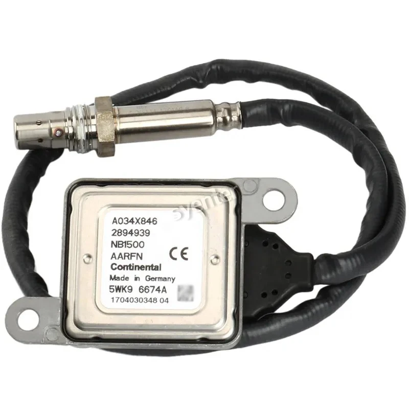 Auto Parts 12v Nitrogen Nox Sensor 5WK96674A Nitrogen Oxide Sensor 2894939 Nox Sensor 5WK9 6674A