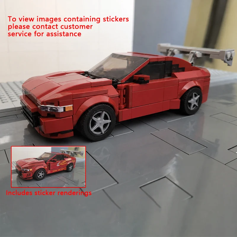 

Furious Movies Model MOC Building Bricks 240SX Sports Car Modular Technology Gifts Holiday Assemble Children Toys Suit