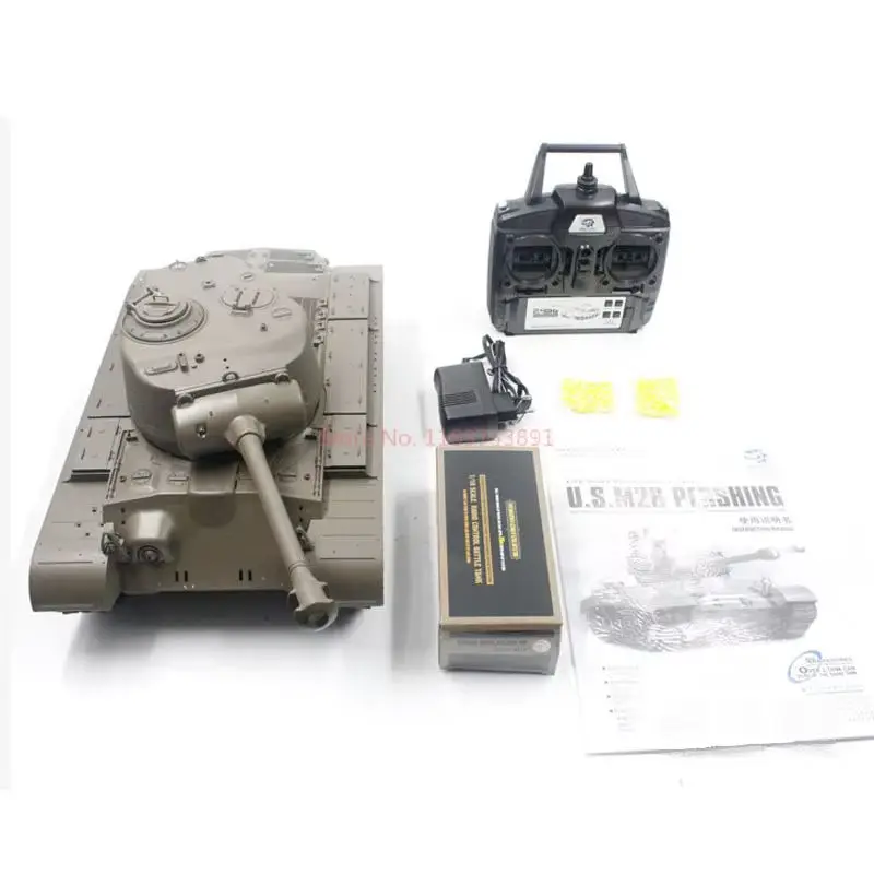 Henglong 3838-1 Duży Ciężki Czołg Bojowy Model Dziecięcy Wielofunkcyjny Konkurencyjny Symulacyjny Czołg Samochodowy Zabawka