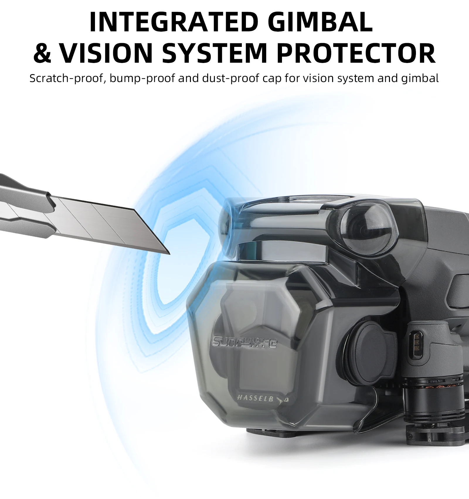 For Mavic 3 Pro Drone Gimbal Camera Cover Stabilizers Vision System Protector Lens Cap For DJI Mavic 3 Pro Drone Accessories