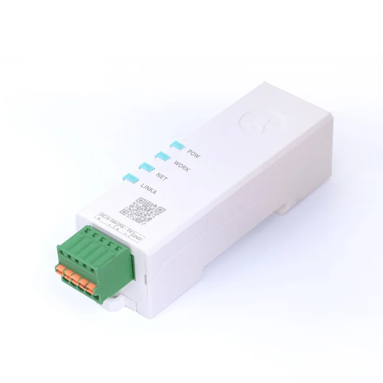 USR-DR154 Dr152 Din Rail 4G LTE Modems Industrial Cellular Modem Supports RS485 RS232 Port