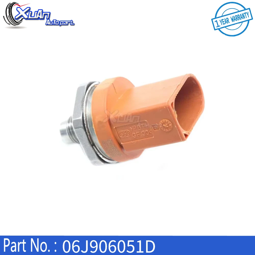 New Pressure Sensor 06J906051D For Volkswagen Beetle CC Golf GTI Tiguan For Audi A3 A4 A5 A6 A8 Q3 Q5 Q8 R8 RS5 S6  S67 S8 TT