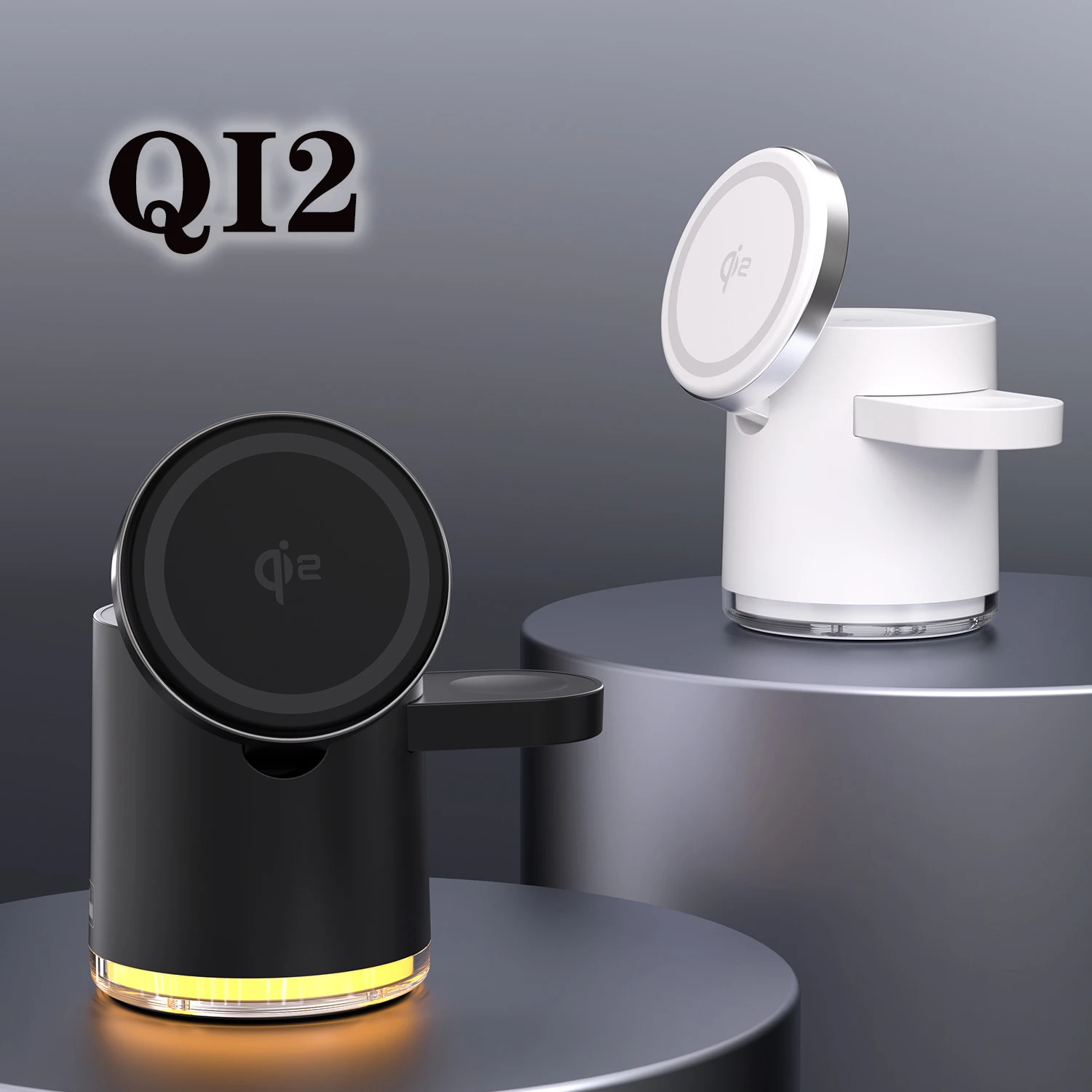 Qi2 3 in 1 Wireless Charger Fast Charging 15W Magnetic Wireless For Samsung Galaxy S23/S22/S21/s20 Ultra Watch 6/5/4/3/2