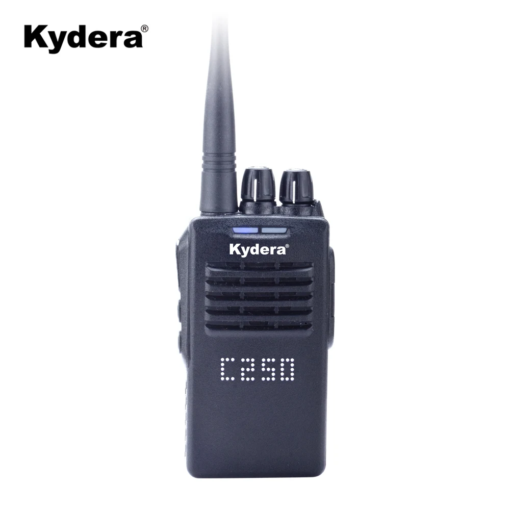 Kydera DR-600 5W Rádio em dois sentidos 4000 canais 200 horas Transmissor de registros DMR RÁIO Walkietalkie