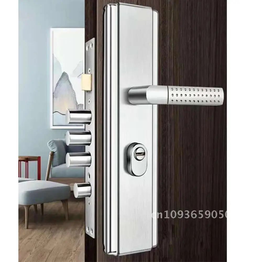 Anti-thief Multi-function Door Lock Gate Direction Adjustable Mortise Handle Handle