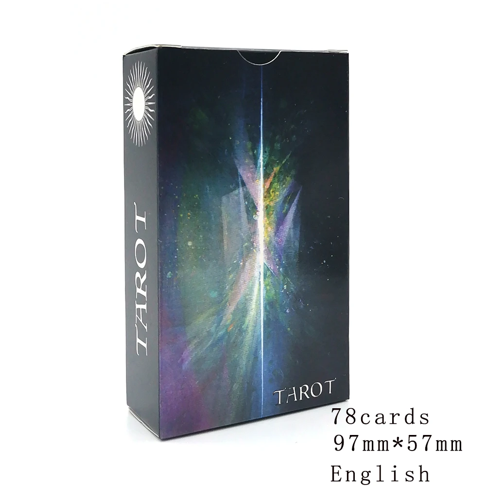 2021 The Most Popular Tarot Deck 78 Cards Divination Fate Game Deck    English Version  Palying Cards for Party Game Tarot Cards