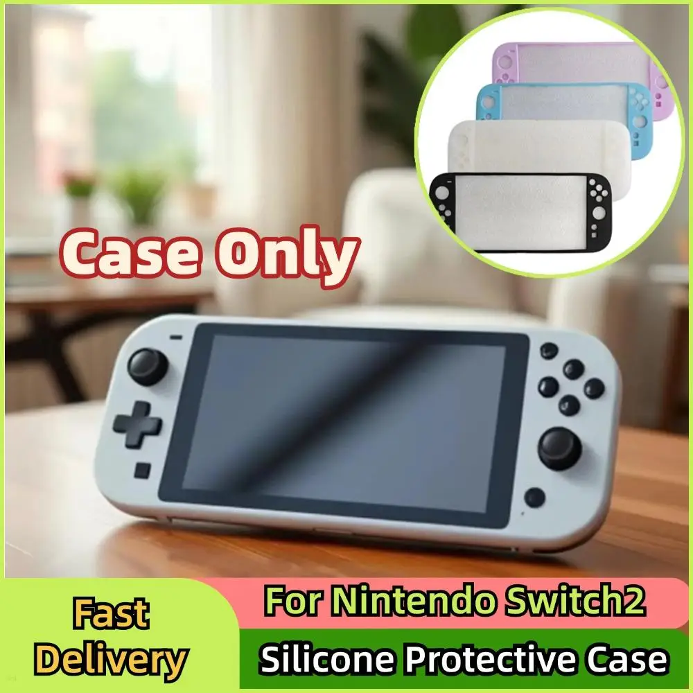 

For Nintendo Switch2 Silicone Protective Case Anti Slip Tight Fit Joystick Cover For Nintendo Switch 2025 Accessories