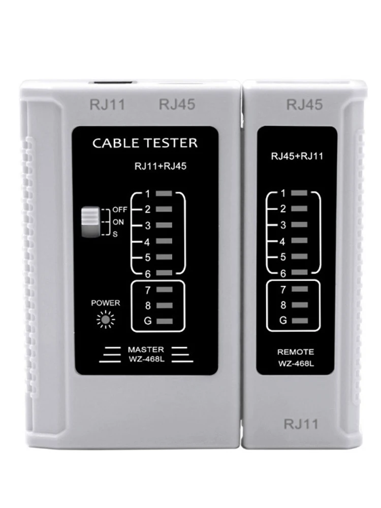 RJ45 Cable Tester Network Cable Tester Ethernet Wire Test Tool for LAN Phone RJ45 RJ11 RJ12 Cat5 Cat5e Cat6 Cat6a Cat7 Cable