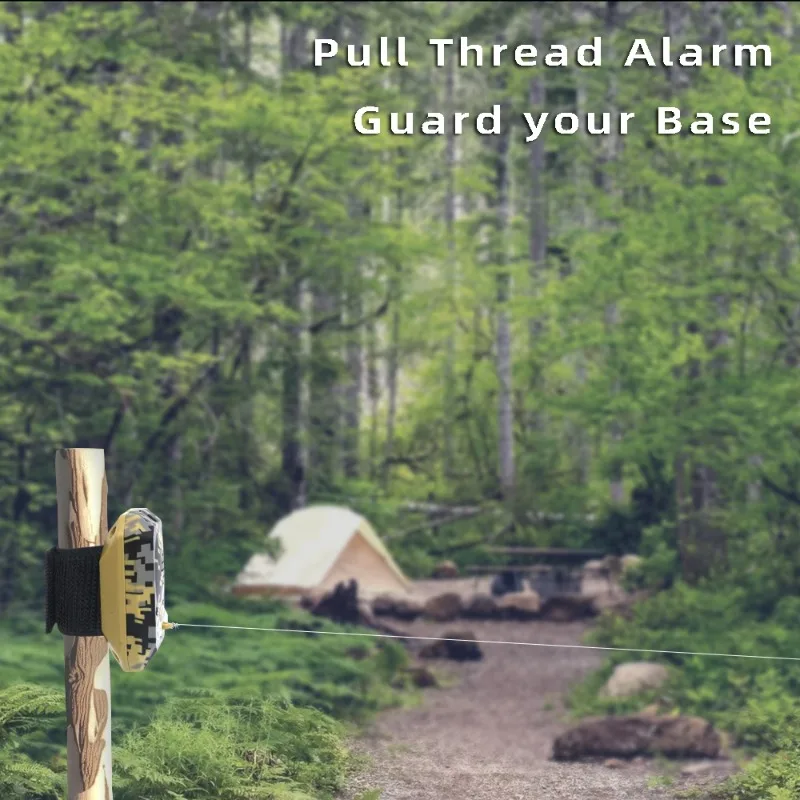 Camping Travel Alarm Wire Trigger Alarm Device Portable Trigger Wire Alarms Camping Trigger Wire Alarm Device | Security Alert