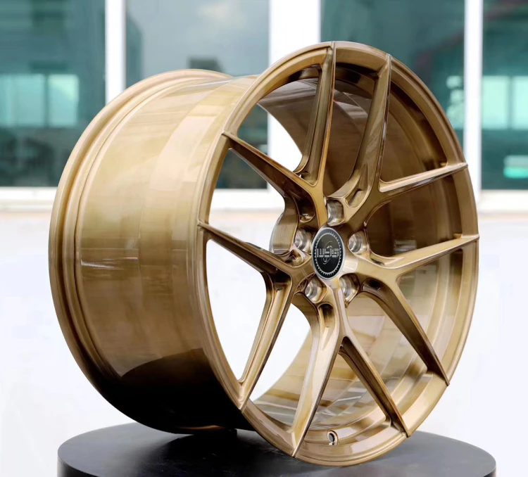 18 19 20 21 22 بوصة جنوط مزورة لبنز C E S BMW لكزس تويوتا أودي A7 A8 جاكوار موستانج تسلا نموذج 3 X Y عجلات مزورة مخصصة #3