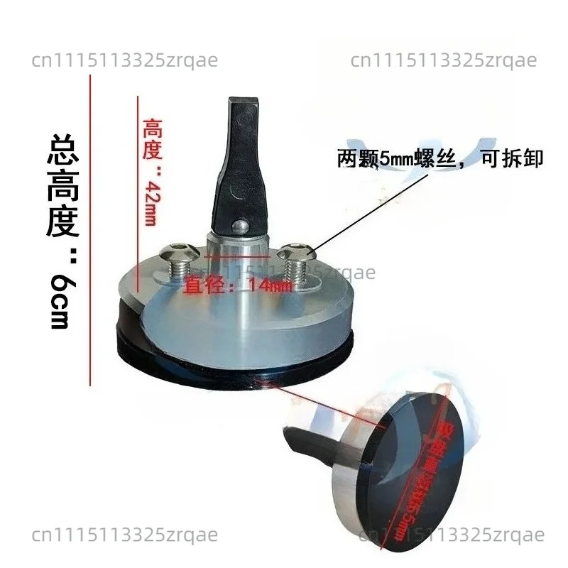 Industrial vacuum suction cup, mobile phone screen removal artifact, separator special-shaped small suction cup