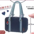 schoolbag navy red