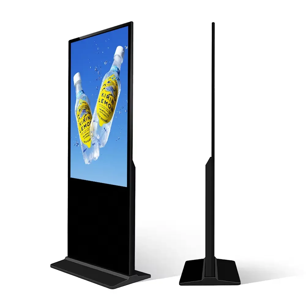 أفضل بيع 32 بوصة التجارية المنقولة LCD كشك المحمولة الإعلان الطوطم شاشة تعمل باللمس IP65 لأرضية المصعد الدائمة