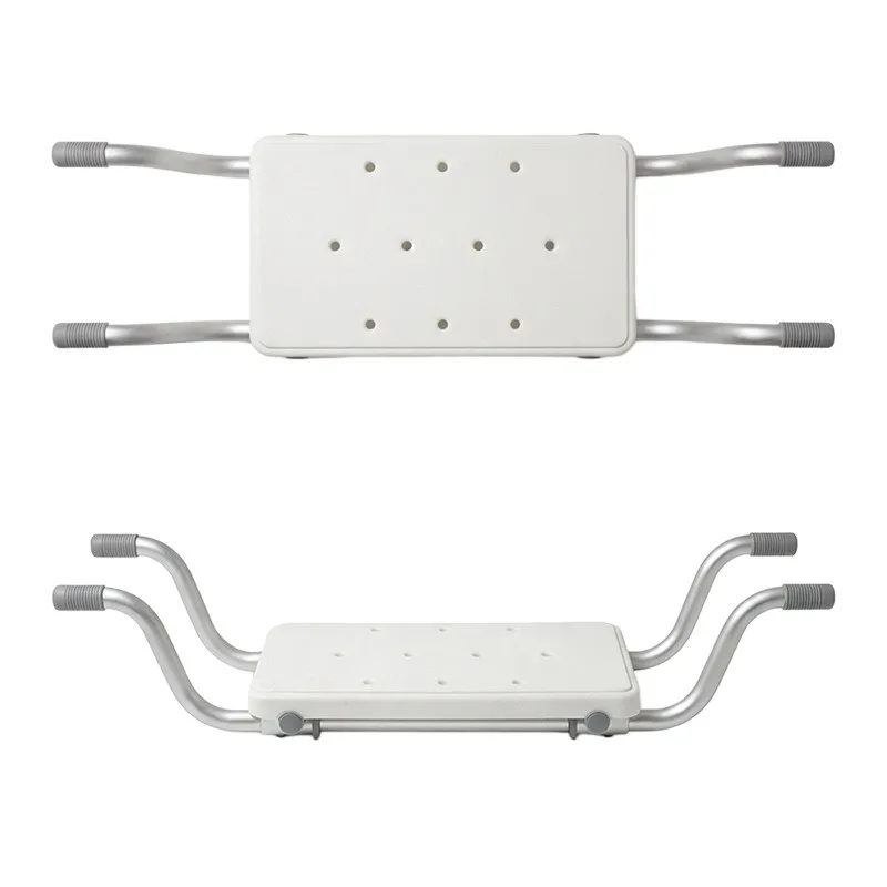 Aluminum Bathtub Seat Board, Adjustable Width Non Slip Bath Chair