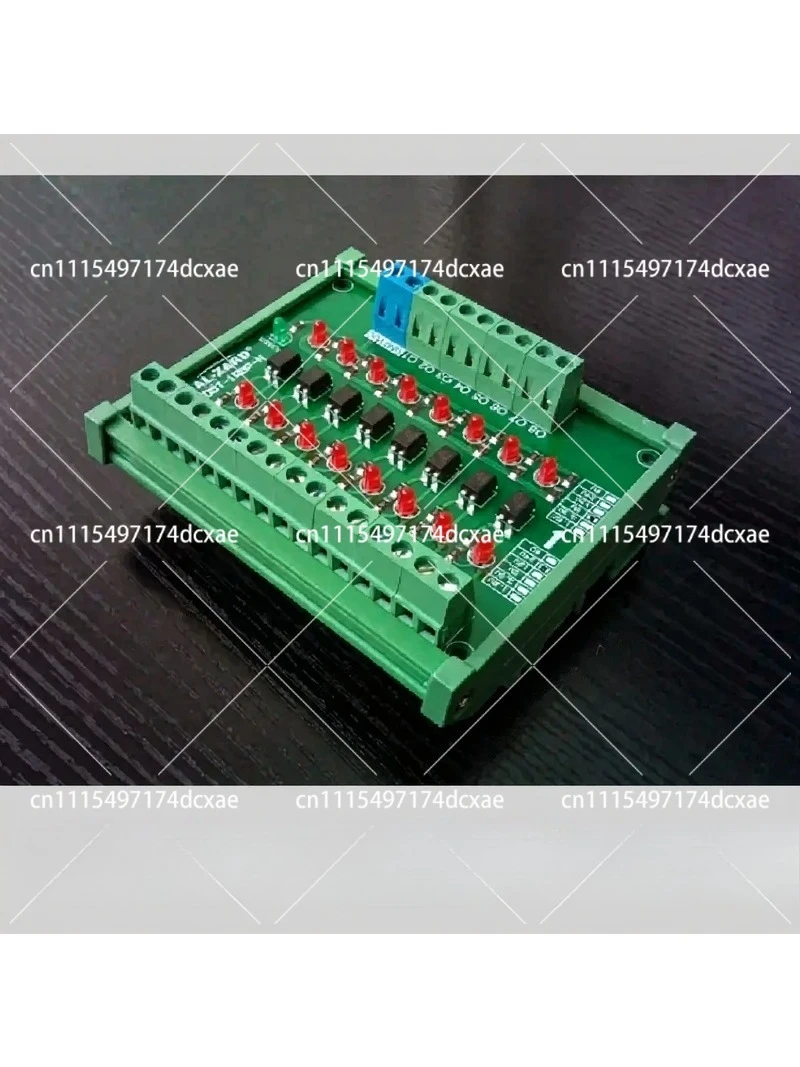 8 Channel Optoelectronic Isolation Module PLC Signal Level Voltage Converter Board PNP Output