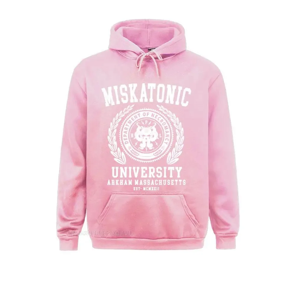 Cthulu And Lovecraft Miskatonic University Men Women Lovecraft Necronomicon Call Of Cthulhu Horror Hoodie Cotton Clothes