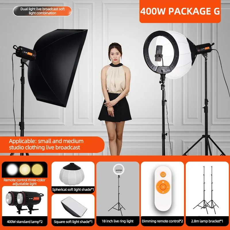 LED-Dauerlicht tragbare Fotografie Beleuchtung Kit für Foto Video Studio Licht Lampe