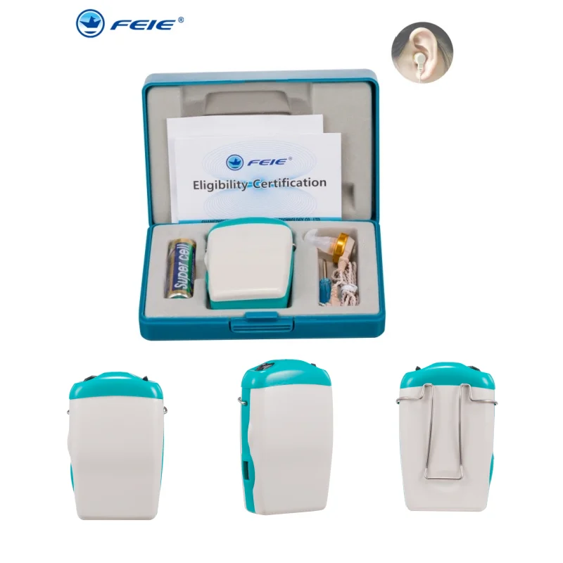 Hearing Aid For The Elderly, Pockettio Digital High Power Hearing Aid Headphones For Sound Amplifiers With Severe To Deep loss