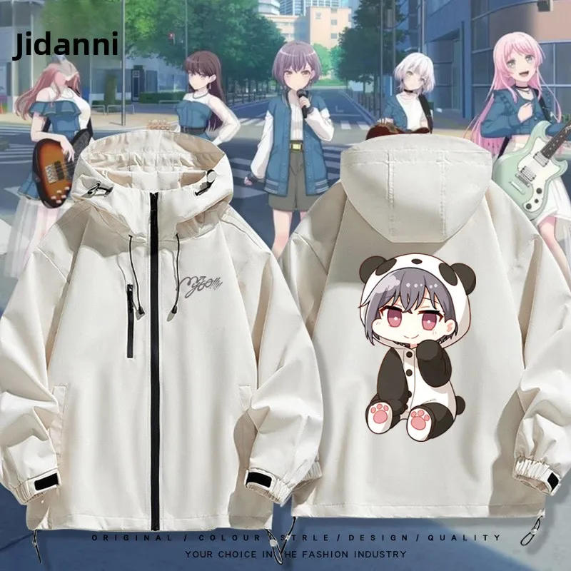 

MyGo Anime Autumn Winter Jaet ex Hooded Zipper Thiened Fce Outerwear for Men And Women Spor Teenagers Polyester ...