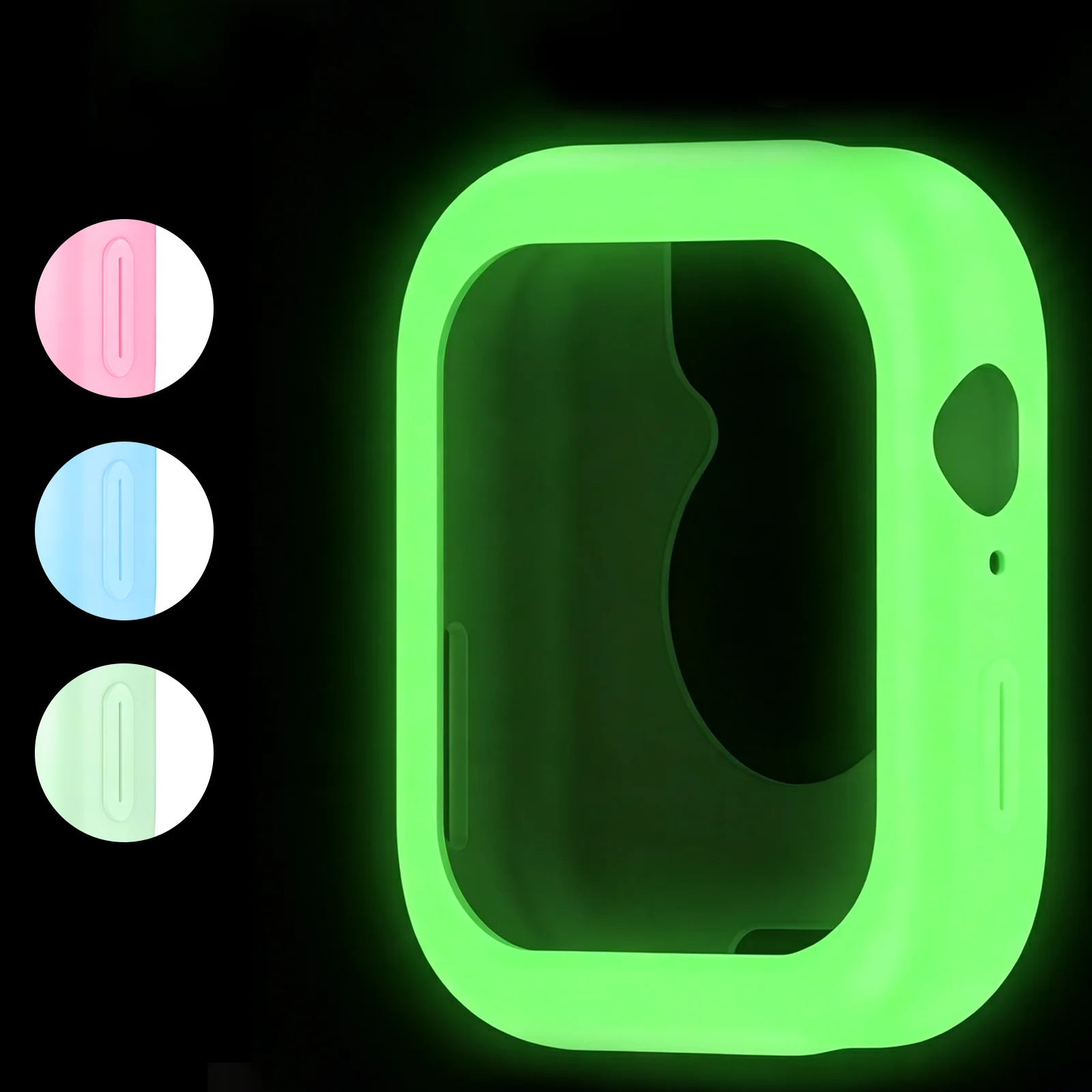 Luminous Silicone Case For Huawei Watch Fit 3 Protection Shell Bracelet Replacement Strap for Huawei Fit3 Protective Case Cover