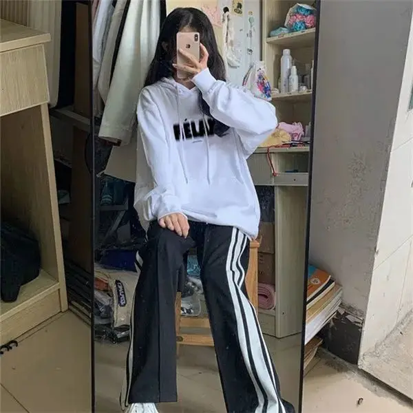 

Толстовки с капюшоном большого размера, женский топ с длинными рукавами, новинка, толстовка с женской графикой, оверсайз, без капюшона, спортивные стеганые