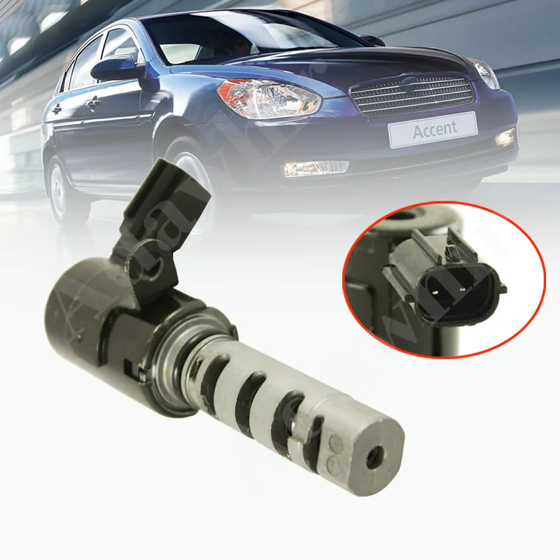 VVT Camshaft Timing Oil Control Valve for KIA RIO Hyundai Accent Verna Avante XD 2006-2011 OEM 24355-26710 2435526710