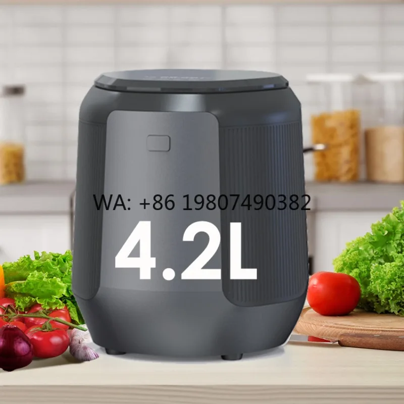 4.2L Easy Clean Electric Composter Odorless Eco Friendly Compact Kitchen Food Waste Automatic Composting Device