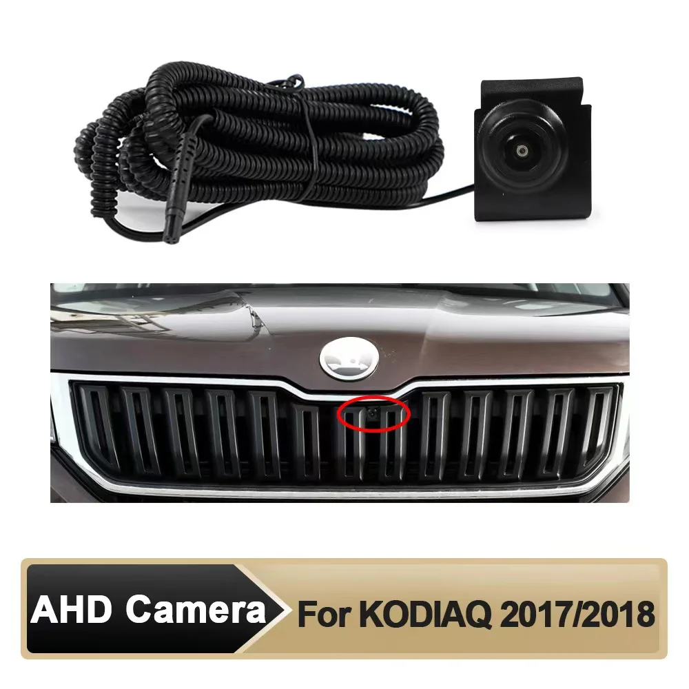 HD Car Front View OEM Camera Night Vision Fisheye Wide Angle 150°Camera for Subaru KODIAQ 2017/2018 Parking camera