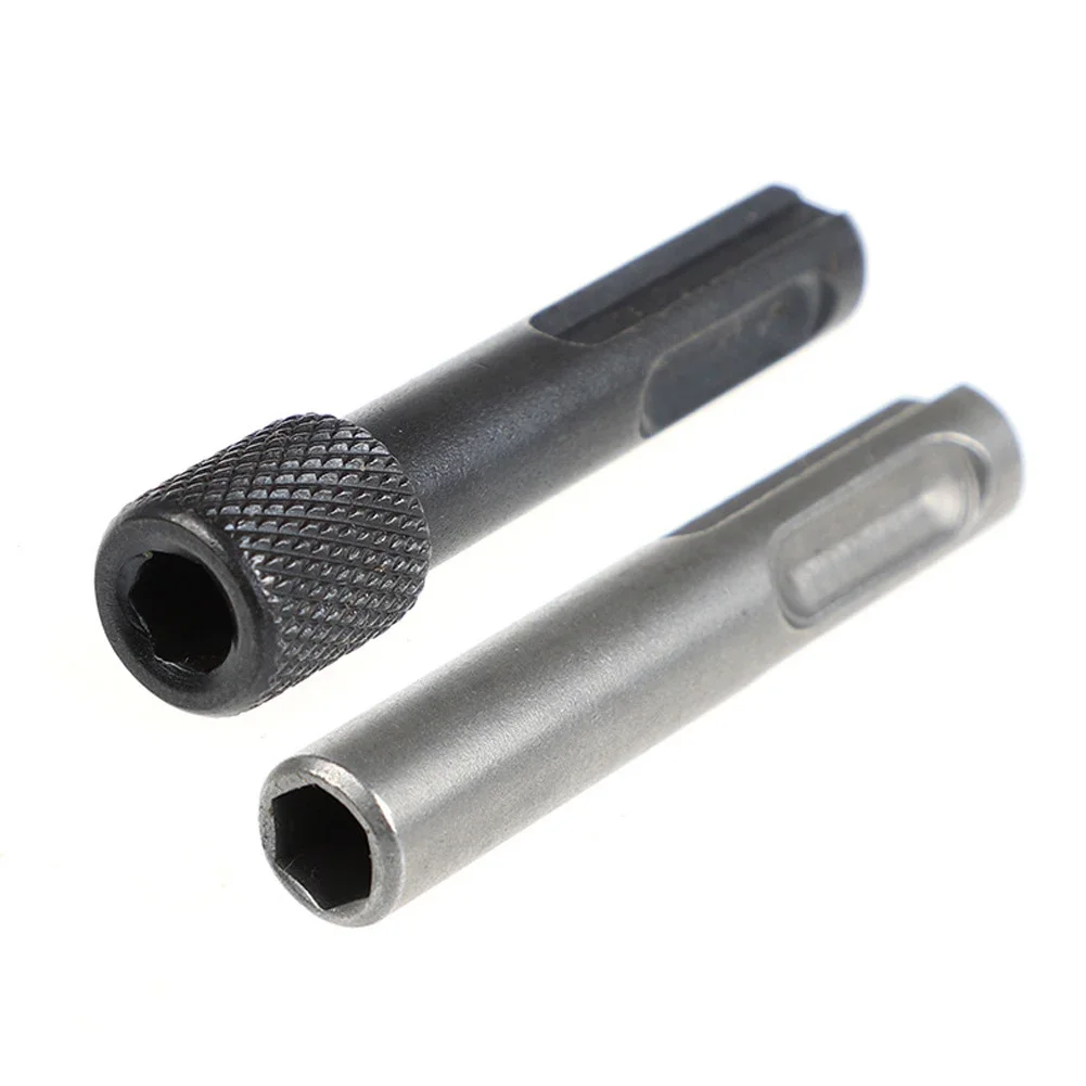 Electric Hammer Conversion Connecting Rod Sleeve SDS Round Shank to Hexagon Converter Impact Drill Head Adapter Tool Texture