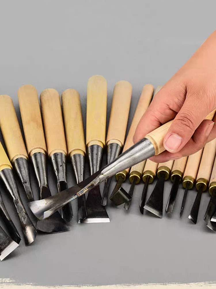 

Инструменты для резьбы по дереву, ручные ножи для резьбы по дереву, дуговые ножи для резьбы по дереву, глубокие круглые строжки с наземной и ручкой для черновой обработки